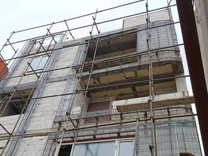 اجرای شاسی کشی نما مرادی در فیروز کوه