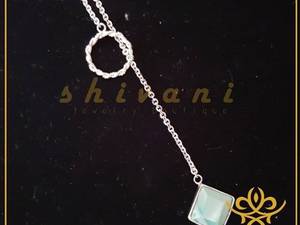 گردنبند کراواتی با فیروزه اصل