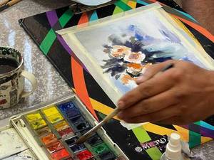 دوره آموزش آبرنگ از پایه تا حرفه ای