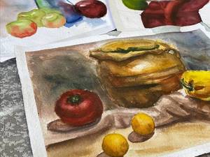 دوره آموزش آبرنگ از پایه تا حرفه ای