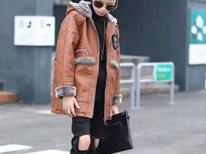 قیمت کاپشن چرم بچگانه