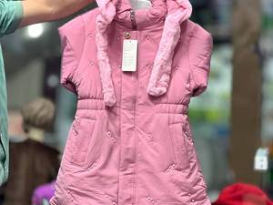 کاپشن دخترانه خزدار اسپرت