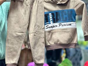 خرید هودی و شلوار مخمل پسرانه 