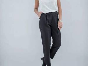 تاپ حلقه ای گیپور سفید