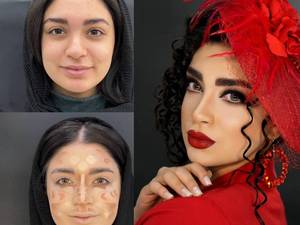 بهترین میکاپ و کانتور در اراک