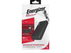 پاور بانک فست شارژ 20000 انرجایزر Energizer UE20014