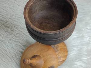 شکلات خوری پایه دار چوبی