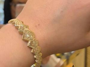 دستبند النگويى طلا asima