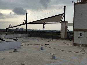 سایبان کششی فضای باز و بسته