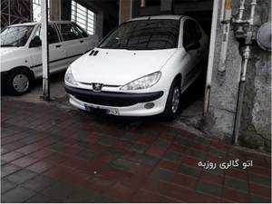 پژو 206 SD مدل 1389 سفید