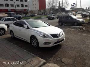 هیوندای آزرا 2014 سفید