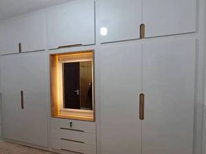 طراحی و ساخت کمد دیواری با آینه