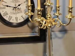 قیمت جا شمعی وسط کریستال