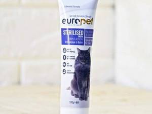 خمیر مالت گربه عقیم شده یوروپت