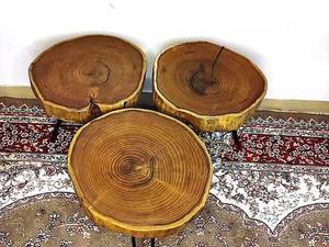 خرید و قیمت میز عسلی روستیک در گرگان