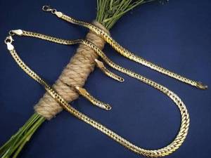 سرویس طلا کارتیه کوبیده زنانه رشت