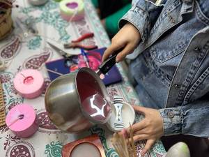 کلاس تخصصی شمع سازی فانتزی در رشت