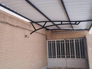 طراحی و اجرای سایبان پارکینگ خانگی در کرمان