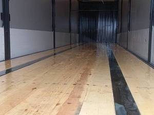 کانتینر آلومینیومی سقف ضربدری در مرند