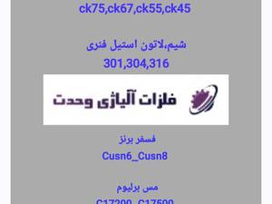 تولید فلزات آلیاژی در تهران