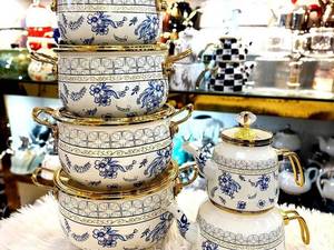 ست جذاب کتری قوری و قابلمه در ساری