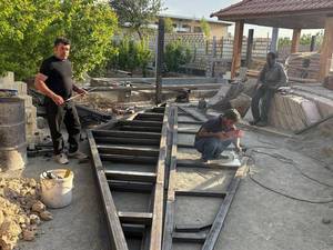 ساخت و اجرای خرپای فلزی در اصفهان