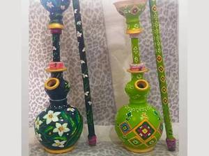 تولید قلیان سفالی تزئینی در شیراز