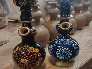 تولیدکننده قلیان سفالی تزئینی در زاهدان