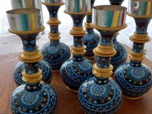 قیمت قلیان میناکاری بلوچی در کاشان