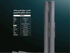 چراغ خطی روکار آلتون مدل کارن در فومن