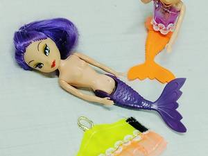 قیمت عروسک باربی پری دریایی در قزوین