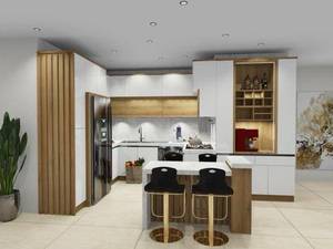 ساخت کابینت آشپزخانه مدرن و شیک در لنگرود