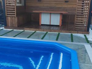 قیمت استخر پیش ساخته فایبرگلاس توکار در نور