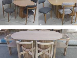 میز و صندلی ناهار خوری چوبی جدید در تبریز