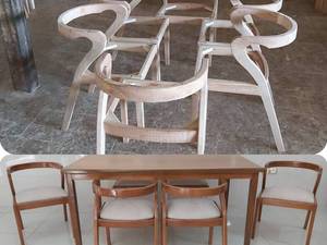 تولیدی میز و صندلی چوبی در قم