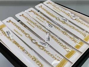 بهترین قیمت دستبند طلا کم اجرت در رشت  