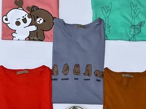 تیشرت لانگ دخترانه اسپرت در ساری