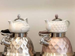 فروش کتری و قوری سوتی رنگی در رشت