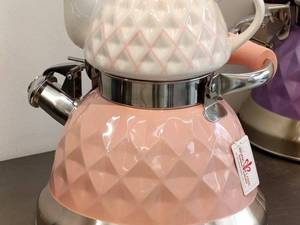 فروش کتری و قوری سوتی رنگی در رشت