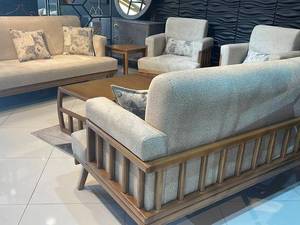 مبلمان 7 نفره مدل نرده‌ای در اسلامشهر