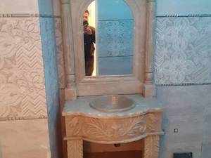 قیمت روشویی سنگی لاکچری در اربیل