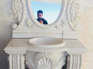 قیمت روشویی سنگی لاکچری در اربیل