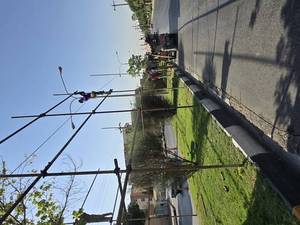 نصب داربست برای ایام محرم در شیراز