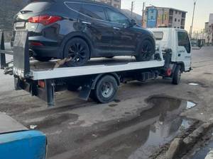 حمل خودرو با کفی در فیرزکوه