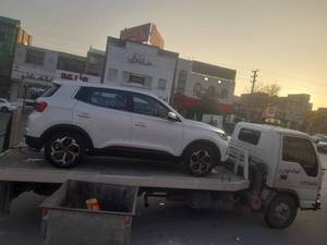 حمل خودرو با کفی در فیرزوکوه