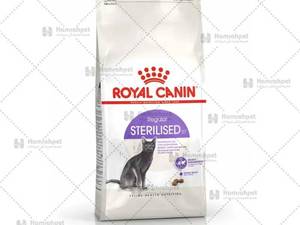 غذای خشک گربه رویال کنین عقیم شده بسته بندی 4 کیلوگرم