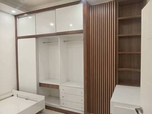 طراحی کمد دیواری ام‌دی‌اف سفید در گلستان