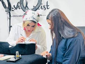 مدرک بین‌المللی اکستنشن مژه در چالوس