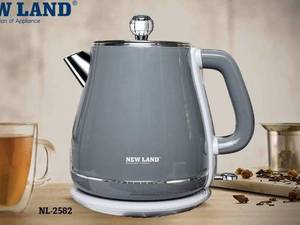 کتری برقی درب الماسی نیولند خاکستری مدل 2582GR