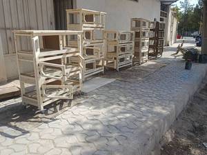 ساخت جفت‌کن چوبی کبوتر در اصفهان